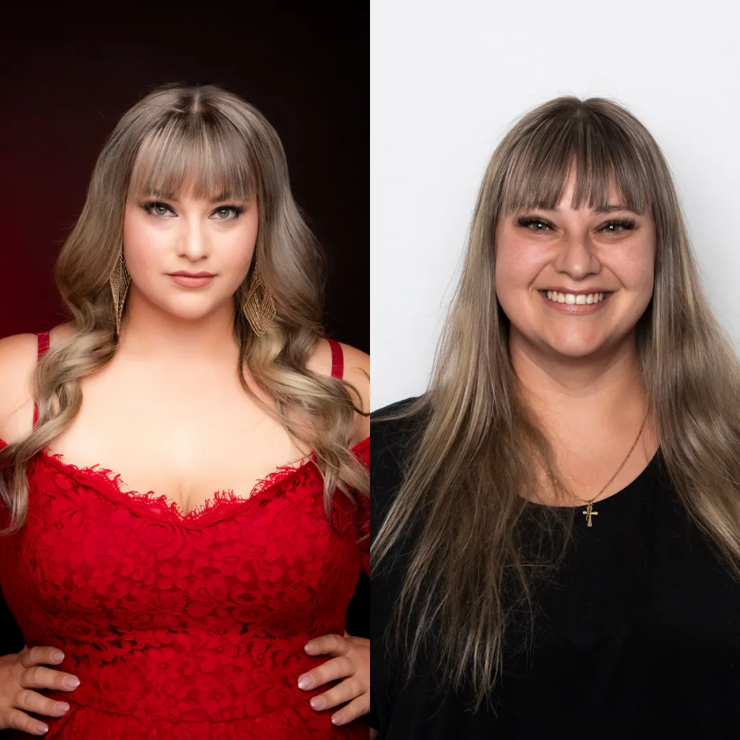 Before and after boudoir makeover