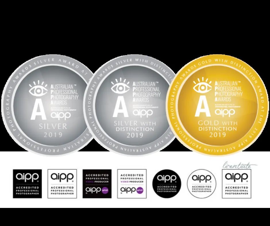 AIPP and APPA award medals won by Exclusive Photography